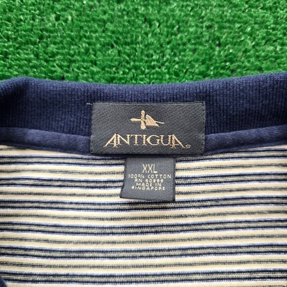 St Louis Rams Polo Shirt Mens 2XL Striped Short Sleeve Vintage NFL Football - Picture 6 of 7